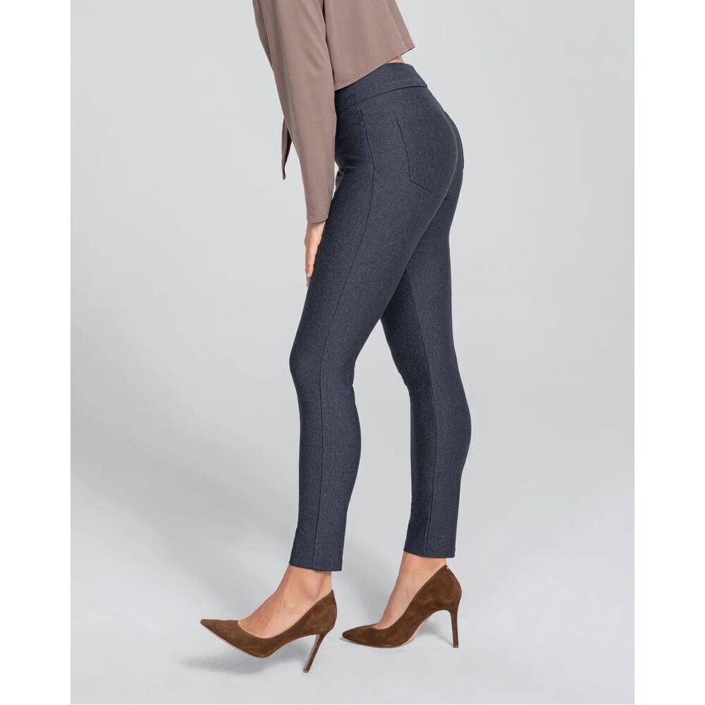 Honeylove Ever Ready Pants In Stormy Blue Size Medium